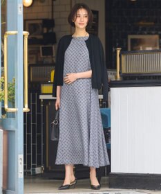 自由区 【洗える・XSサイズあり】クレープストレッチ カーディガン