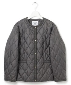 J.PRESS LADIES 【WEB限定カラーあり・洗える】コンパクトタフタキルティング ブルゾン