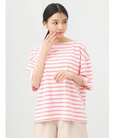 earth music&ecology ショートスリーブボーダーＴＥＥ