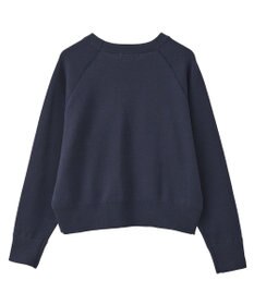 AMERICAN HOLIC ソフトコットンスウェットライクニットトップス