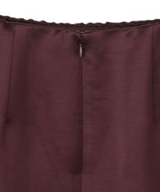 BEIGE， CASSITER / リネンブレンド サテンスカート