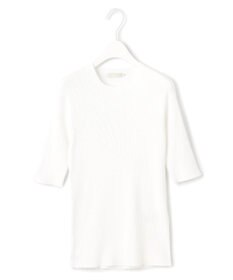 ICB L 【洗える】ハイゲージリブベーシック プルオーバーニット