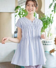 Tiaclasse L フリルティアードチュニック