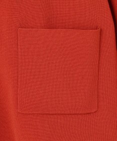 ANY スウェットライクニットカーディガン