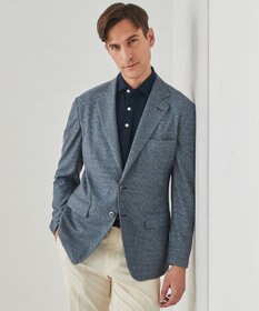 GOTAIRIKU 2年連続売上NO1【吸水速乾/ウォッシャブル/ストレッチ】ノルマンディーリネン カーディガンジャケット(25年モデル)