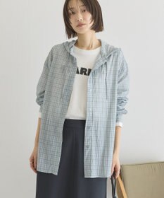 AMERICAN HOLIC ナイロンフーディーシャツ