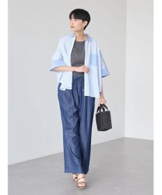 AMERICAN HOLIC 接触冷感デニムイージーワイドパンツ