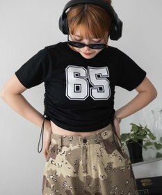 WEGO ナンバリングサイドドロストちびT