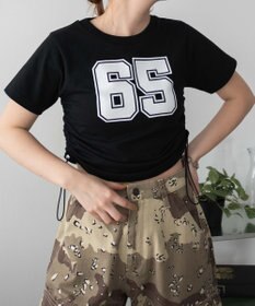 WEGO ナンバリングサイドドロストちびT