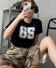 WEGO ナンバリングサイドドロストちびT