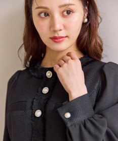 Feroux ツイードミディ ワンピース