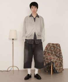 WEGO ブラストダブルZIPスウェットカーディガン