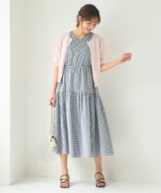 Feroux 【接触冷感・UVカット】ハーフスリーブ カーディガン