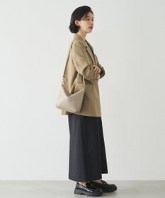 russet ソフトレザーシンプルショルダーバッグ(CE-1328-WEB)