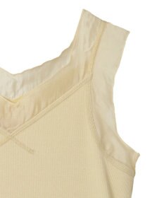 Green Parks ・ＳＵＧＡＲ　ＳＰＯＯＮ　シアー切替タンクトップ