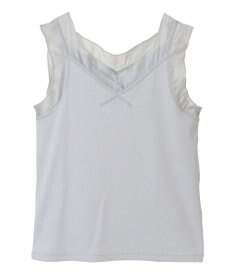 Green Parks ・ＳＵＧＡＲ　ＳＰＯＯＮ　シアー切替タンクトップ