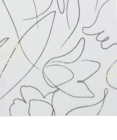 MOONBAT 【晴雨兼用/ 一級遮光/UV99％】フワクール (Fuwacool) 折りたたみ日傘 フワクールホワイト ラインフラワー 軽量