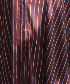 WEGO 【ANGIE VINTAGE】ボリュームスリーブ バンドカラー シャツワンピース