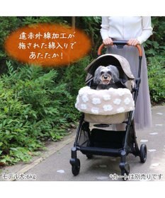 PET PARADISE ペットパラダイス 遠赤外線 ボアカート用クッション 《お花柄》