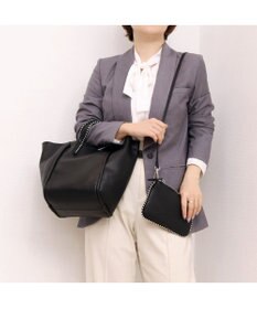 UNBILLION カシュカシュ cachecache / ミニショルダー付ボールチェーン2wayトートバッグ