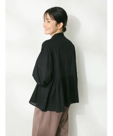 CRAFT STANDARD BOUTIQUE ペプラムブラウス（長袖）