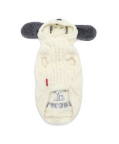 PET PARADISE スヌーピー 遠赤外線 もふもふ パーカー 中型犬 大型犬