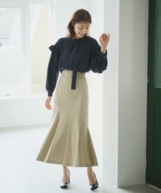 #Newans 【ANSWER for 骨格ウェーブ】リボンタイブラウス