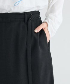 CRAFT STANDARD BOUTIQUE リネンライクラップ風スカート