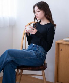 WEGO ソフトタッチクルーネックロンT