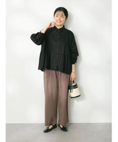 CRAFT STANDARD BOUTIQUE ペプラムブラウス（長袖）