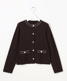 ANY SIS L CICA加工 ニット ジャケット