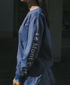 SHARE PARK LADIES 【UNISEX】吸水速乾 ショルダーロゴロングスリーブTシャツ（S・Mサイズ）