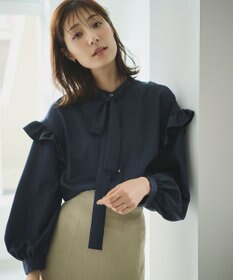 #Newans 【ANSWER for 骨格ウェーブ】リボンタイブラウス