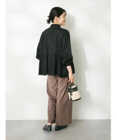 CRAFT STANDARD BOUTIQUE ペプラムブラウス（長袖）