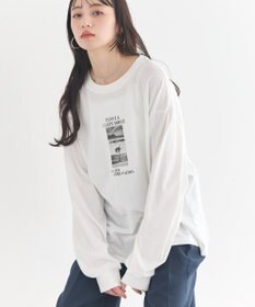 earth music&ecology 【綿100％】アソートグラフィックロンＴ