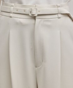 GRACE CONTINENTAL ダブルクロスワイドパンツ