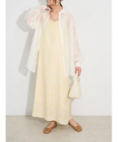 Green Parks ウ゛ィンテージフラワージャガードキャミワンピース