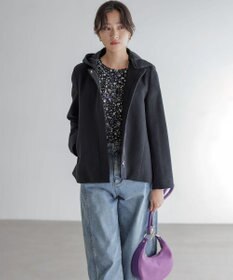 組曲 L ウールモッサ ショートコート