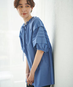 #Newans 【ANSWER for ほど甘トレンド】タックスリーブブラウス