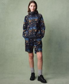 JOSEPH ABBOUD MOUNTAIN 【イタリア素材/軽量/撥水】X-CLIPPER夜景プリント ショーツ