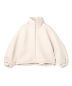 UNFILO L 【野呂佳代さん着用】BEAUTY FORM JERSEY+ ZIPブルゾン