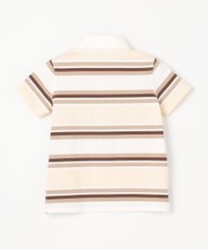 J.PRESS KIDS 【110-130cm】マルチボーダー 半袖ポロシャツ
