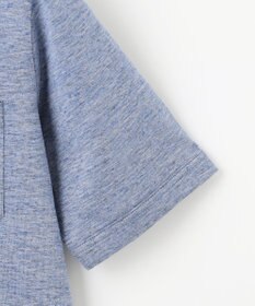 JOSEPH ABBOUD 【リネン素材/清涼感/吸水速乾】リネン天竺 ポロシャツ