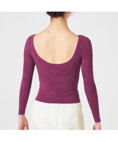 Chacott 【MAY NAGAHISA】ノーソーイングニットトップ