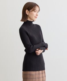 Green Parks ・Ｐｅｔｉｔ　Ｆｌｅｕｒ　ボトルネックリブニット