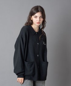 WEGO 【ユニセックス着用ITEM】ワンポイントニットシャツ（LS）