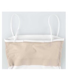 AMPHI カップ付きインナー 【ブラトップ】 ストラップ取り外し可 上向きで立体的なバストシルエット しめつけ感が少ない 脇スッキリ JWG102 アンフィ／ワコール