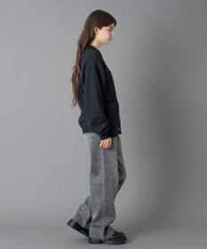 WEGO 【ユニセックス着用ITEM】ワンポイントニットシャツ（LS）