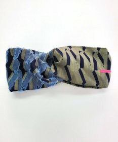 POLS ジャガード織 ヘアバンド