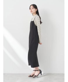 earth music&ecology バックスリットＩラインキャミワンピース